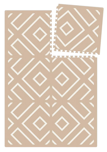 Puzzelmat - Modern Blocks Desert Sand - Eeveve
